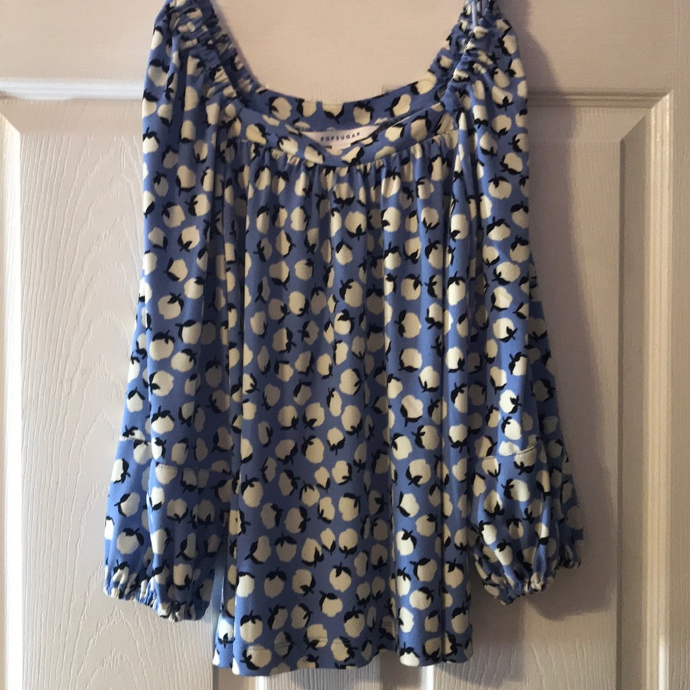 A Longed Sleeved Cotton Design Shirt   !💙